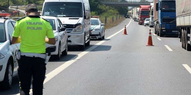 Ankara'da trafikte makas atan srclere ceza yad