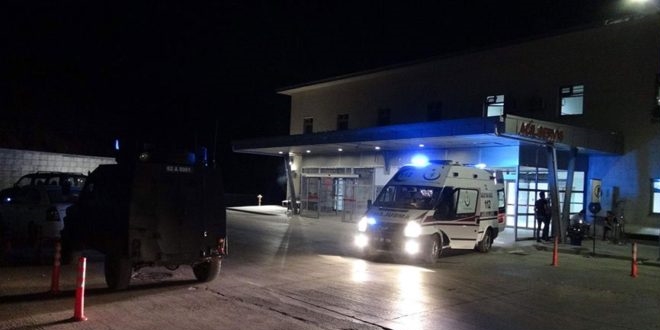 Tunceli'de polis arac kaza yapt: 1 yaral
