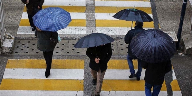 Meteorolojiden kuvvetli ya ve rzgar uyars