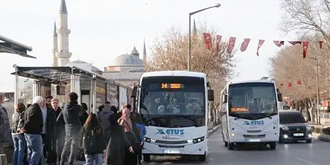 Edirne'de 65 ya ve zerine toplu ulamda kstlama