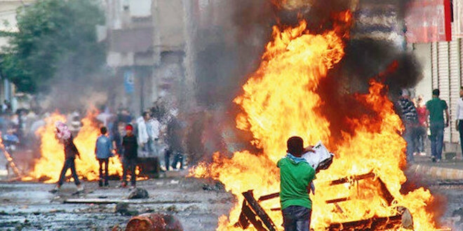 'Kobani'de kurye dalgas