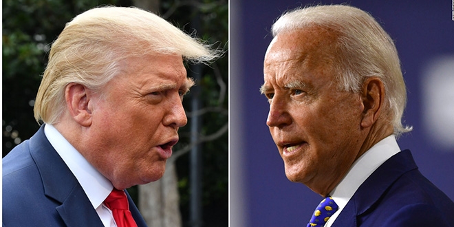 Anketlere gre, seime 6 gn kala Biden nde, Trump aray kapatyor