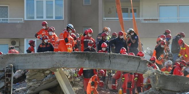 zmir'deki depremde can kayb 116'ya ykseldi