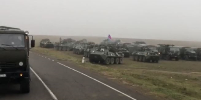 Rus askeri polisi, Karaba'da devriye gezmeye balad