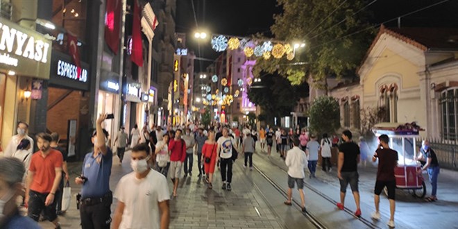 stiklal Caddesi'ne en fazla 7 bin kii girebilecek