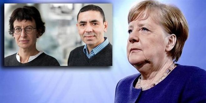 Merkel, Prof. Dr. ahin ve ei Dr. Treci'yi ve ve bitiremedi