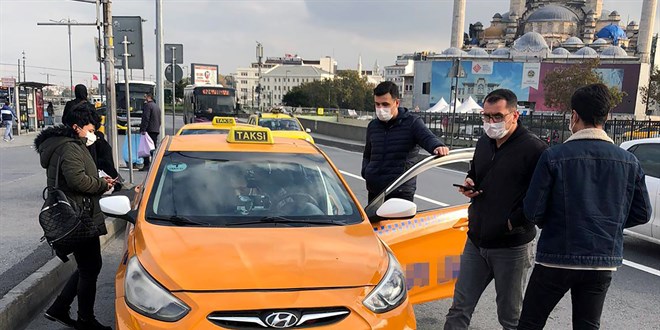 stanbul'da zabta turist oldu, sonu dehete drd!