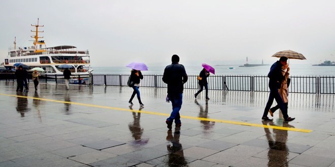 Meteoroloji'den stanbul iin sar kodlu uyar