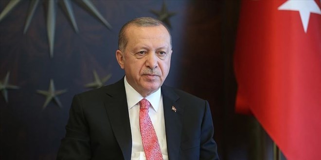 Cumhurbakan Erdoan ehit ailesine basal diledi