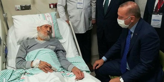 Erdoan'dan ehit polis Fethi Sekin'in babasna ziyaret