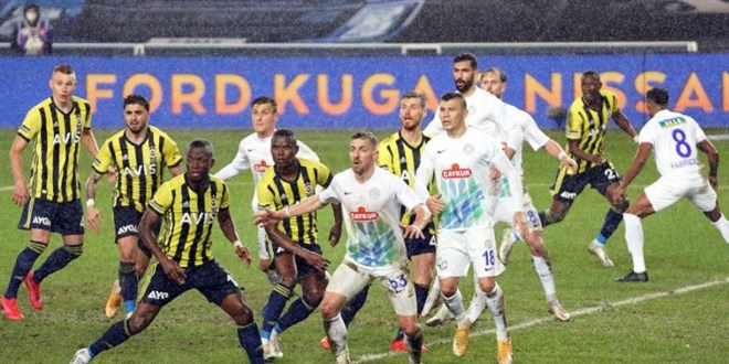 Fenerbahe'den i sahada st ste 5. galibiyet