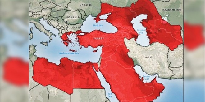 STRATFOR'dan dikkat eken harita: Trkiye'nin etki alan geniliyor