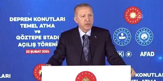 Erdoan'dan vatandalara kentsel dnm ars