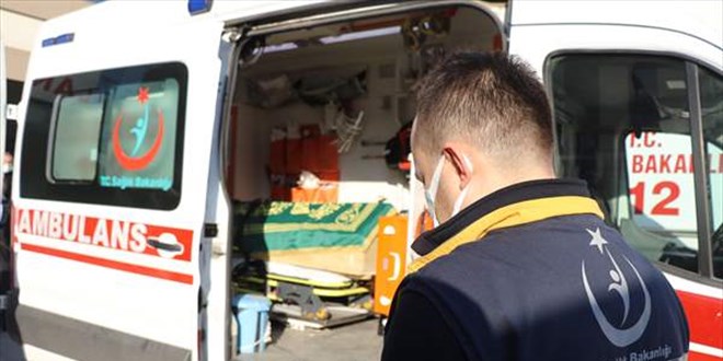 Ambulans ofr korona nedeniyle hayatn kaybetti