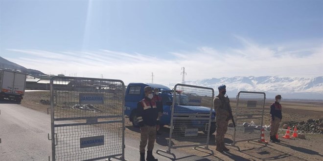 Erzincan'da bir ky karantinaya alnd