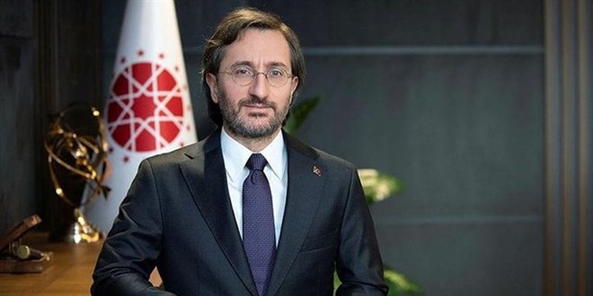 Fahrettin Altun'dan kadna iddetle mcadeleye ilikin aklama