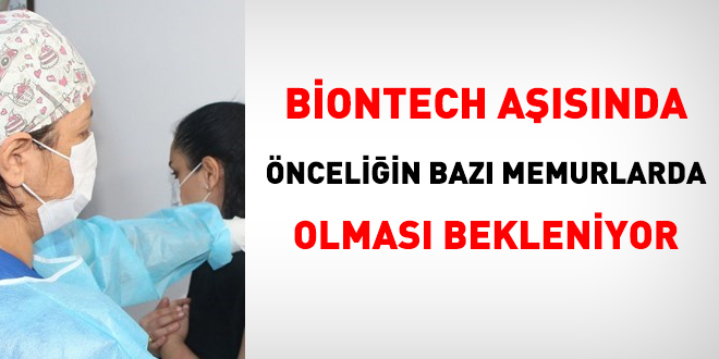 BioNTech asnda ncelik retmenlerin