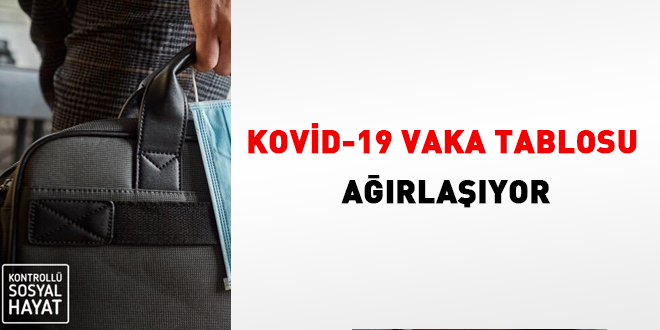Vaka says akland: Gnlk Kovid-19 tablosu arlayor