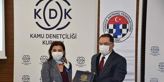 KDK ile Trkiye Satran Federasyonu arasnda i birlii protokol imzaland