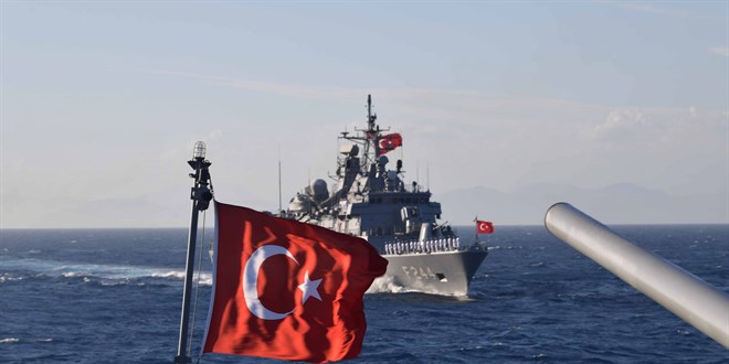 'Trkiye Dou Akdeniz'de en gl donanmaya sahip'