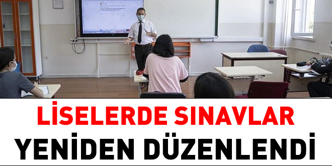 Liselerde snavlar yeniden dzenlendi