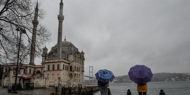 Meteoroloji'den stanbul'a 'sar' uyar: 14.00'den sonra dikkat!