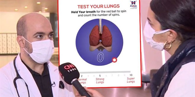 Sosyal medyadaki akcier testi doru mu?