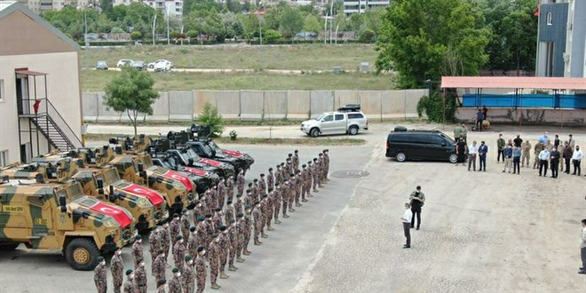 Tunceli'de PH'ler dualarla Suriye'ye uurland