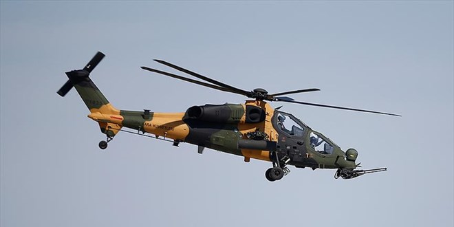 Kara Kuvvetleri envanterine bir Atak helikopteri daha alnd