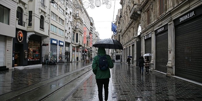 Meteoroloji'den 5 blge iin kuvvetli saanak uyars