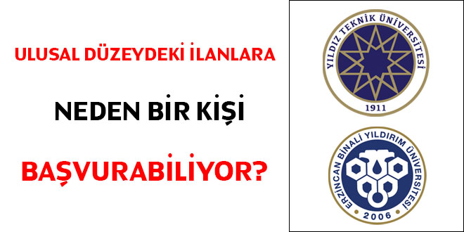 Ulusal dzeydeki ilanlara neden bir kii bavurabiliyor?