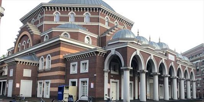 Hollanda'da Amsterdam Ayasofya Camisi'ne saldr