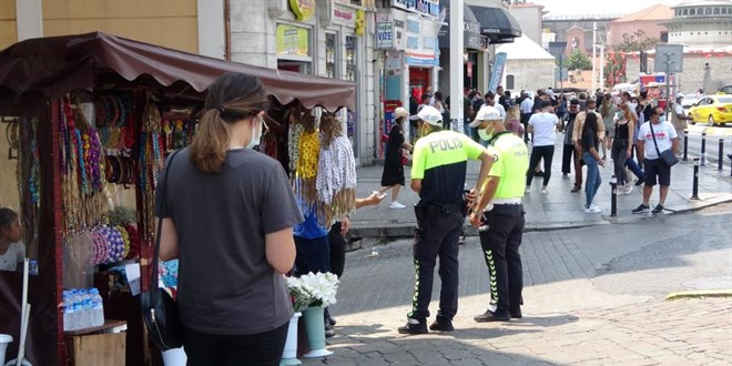 Otobste balad tacizini Taksim Meydan'na kadar srdrd