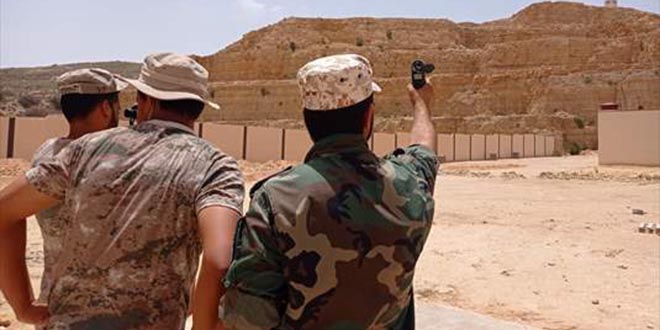Trk askeri, Libyal askerlere 'keskin nianc eitimi' verdi