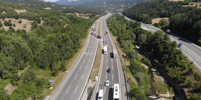 TEM'in stanbul yn yol almas iin trafie kapatld