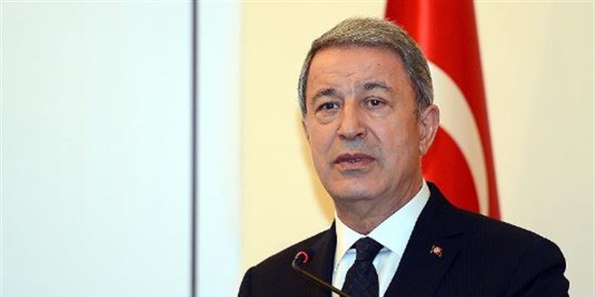 Bakan Hulusi Akar'dan yangnla mcadele aklamas