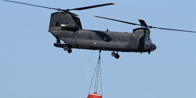 ABD, Trkiye'ye 2 yangn sndrme helikopteri gnderiyor