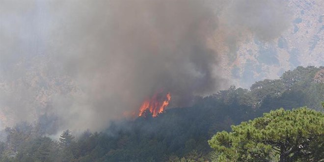 'Kyceiz yangn kontrol altna alnd'