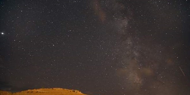 Konya'da Perseid Meteor yamuru