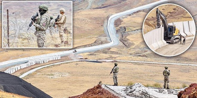 te Erdoan'n bahsettii duvar: Tam 1040 kilometre g seddi