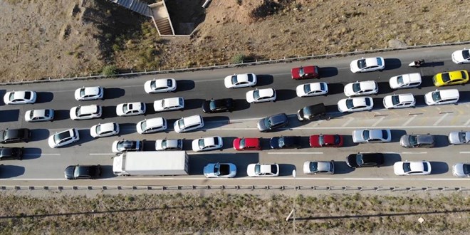 43 ilin gei gzergahnda youn trafik