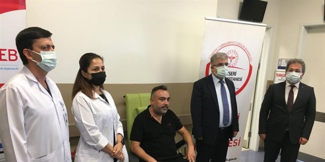 Trkovac Kayseri ehir Hastanesi'nde gnlllere uyguland