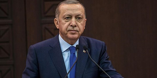 Cumhurbakan Erdoan'dan ehit ailesine basal mesaj