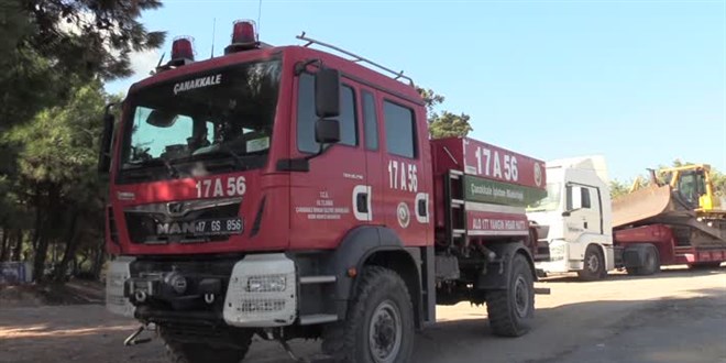 anakkale'ye duygulandran kargo: Bu parann bedeli itfaiyecilerin aln teri ile denmitir