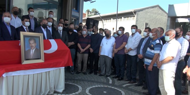 Rize eski Belediye Bakan, son yolculuuna uurland