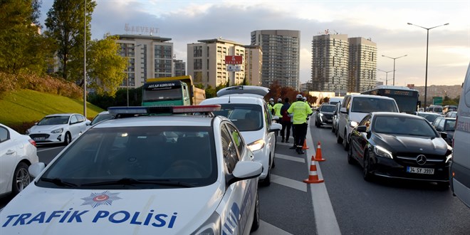 stanbul'da 'akarl ara' denetimi