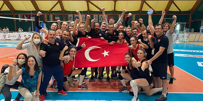 itme Engelliler Kadn Voleybol Milli Takm, dnya ampiyonu oldu