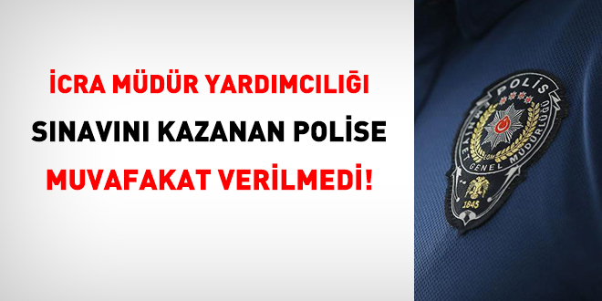 cra Mdr Yardmcl snavna kazanan polise muvafakat verilmedi!